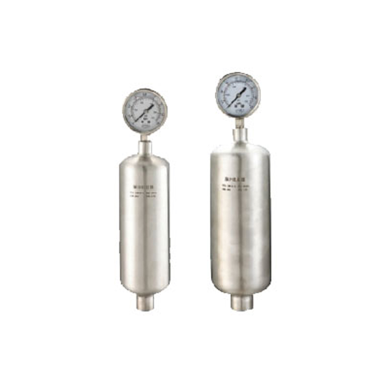 Stainless steel air chamber pulse damper