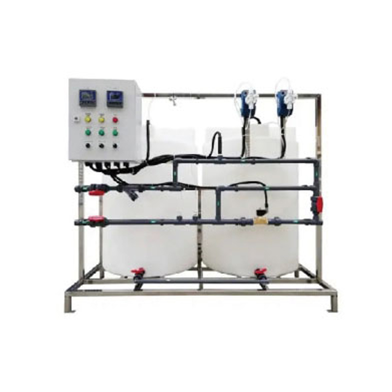 Circulating water dosing device